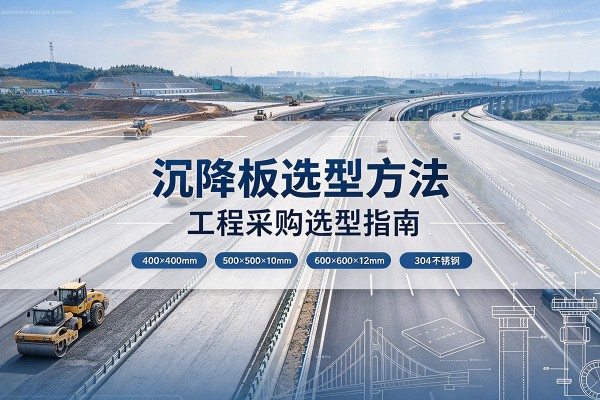 迪庆沉降板选择方法