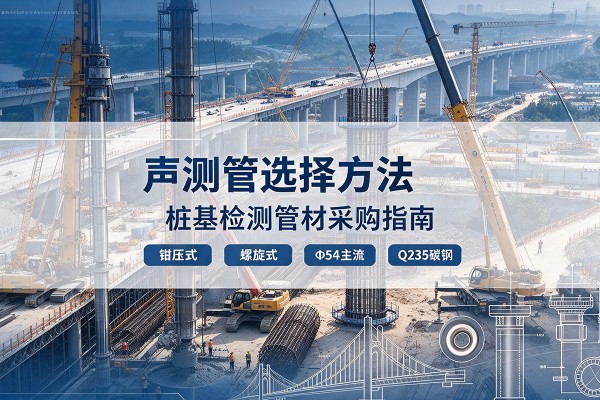 迪庆声测管选型标准