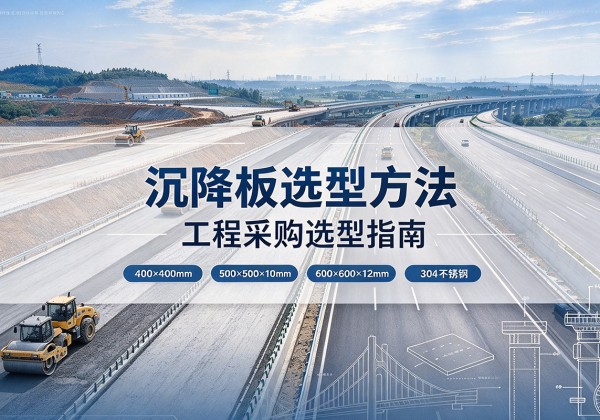 迪庆沉降板选择方法